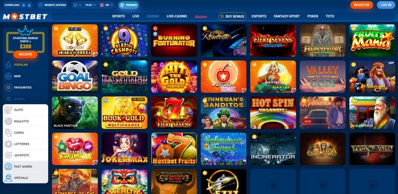 MostBet Casino İncelemesi MostBet Casino İncelemesi